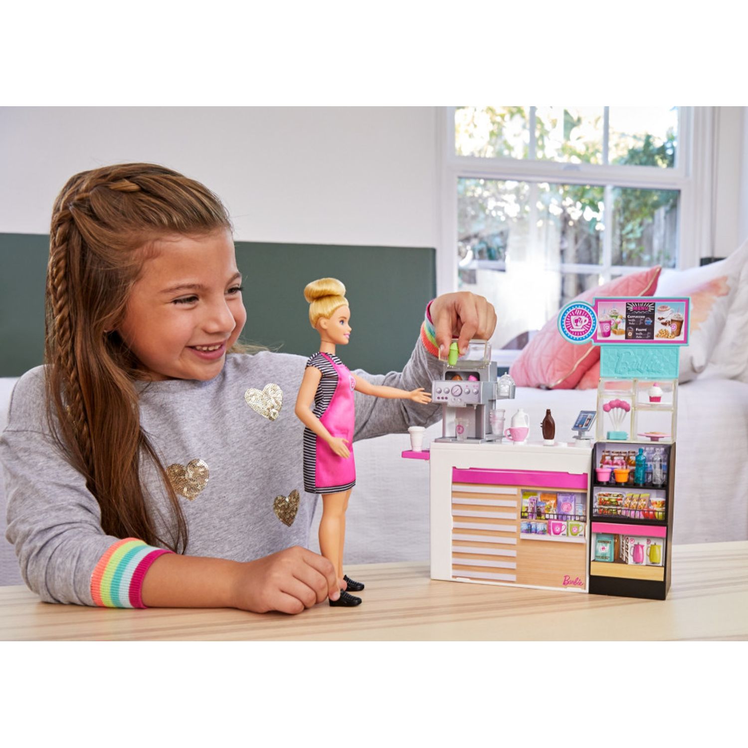 Barbie Set Cafenea Cu 20 De Accesorii fotografia produsului View 3 L