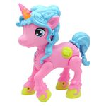 Jucarie interactiva Unicorn Junior Cu Lumini Si Sunete - Roz fotografia produsului View 2 S