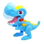 Jucarie interactiva Dinozaur Junior Cu Lumini Si Sunete - Albastru fotografia produsului View 4 S