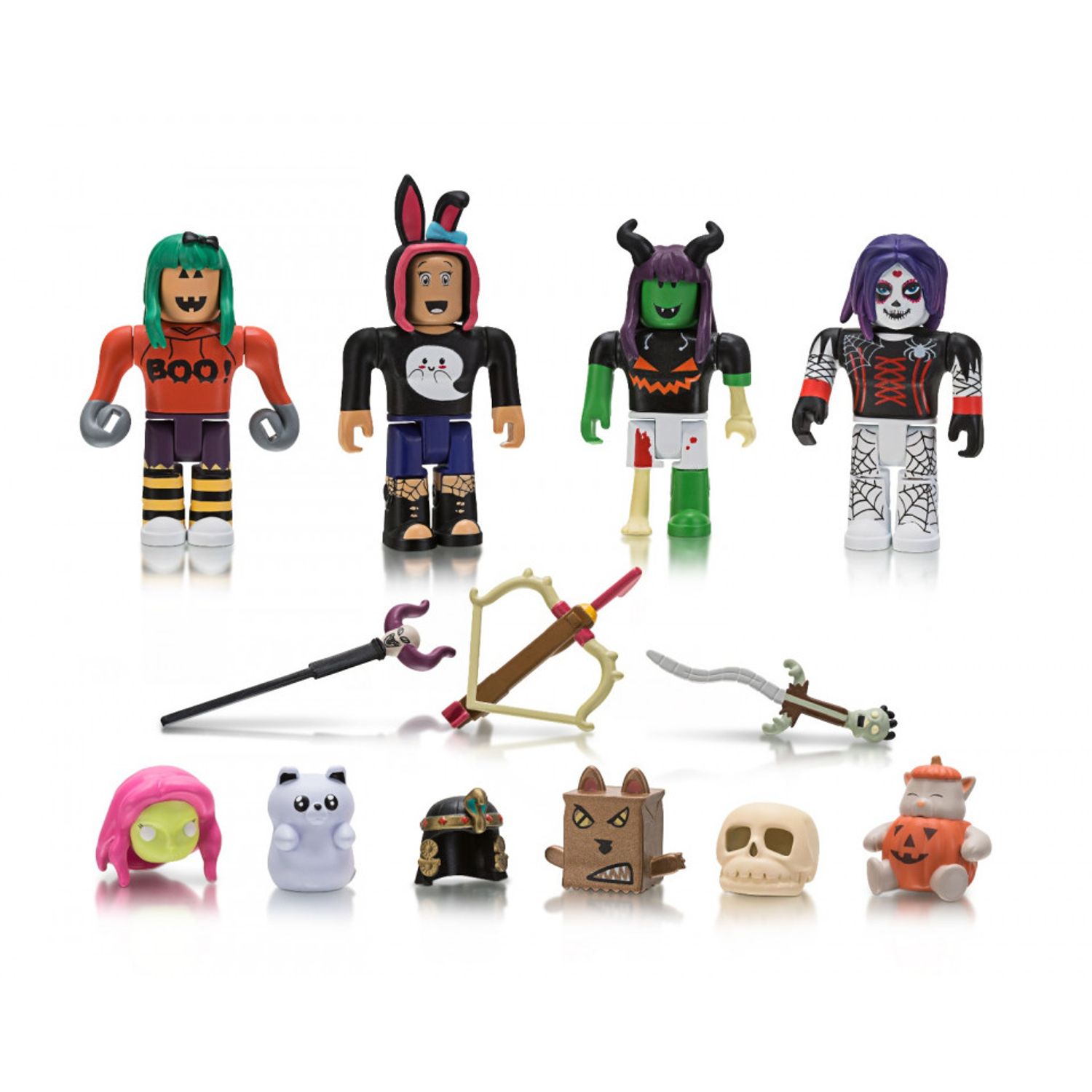 Set figurine interschimbabile blister Roblox Celebrity, Roblox, Mischief Night, 4buc fotografia produsului View 3 L