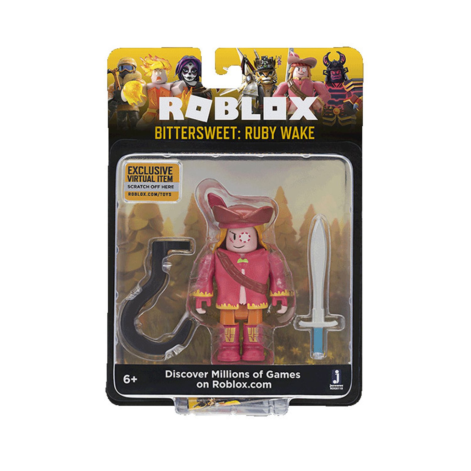 Figurina blister Roblox Celebrity, Roblox, Bittersweet: Ruby Wake fotografia produsului