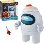 Figurina de actiune, Among Us, Alb, 1 figurina, 3 palarii si accesorii fotografia produsului View 2 S