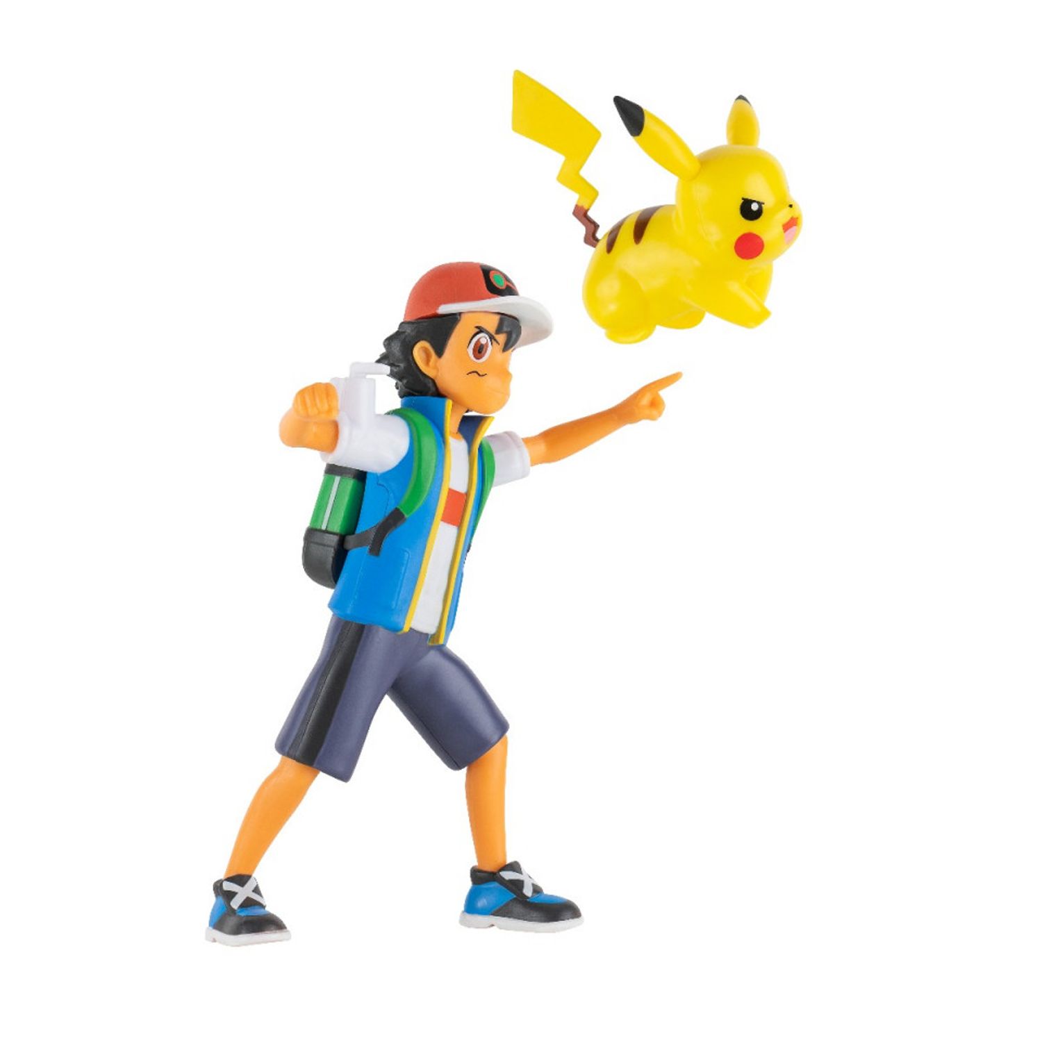 Set figurine de actiune, Pokemon, Ash & Pikachu, 2buc fotografia produsului View 4 L