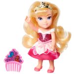 Papusa Aurora cu pieptene, Disney Princess, 15 cm fotografia produsului