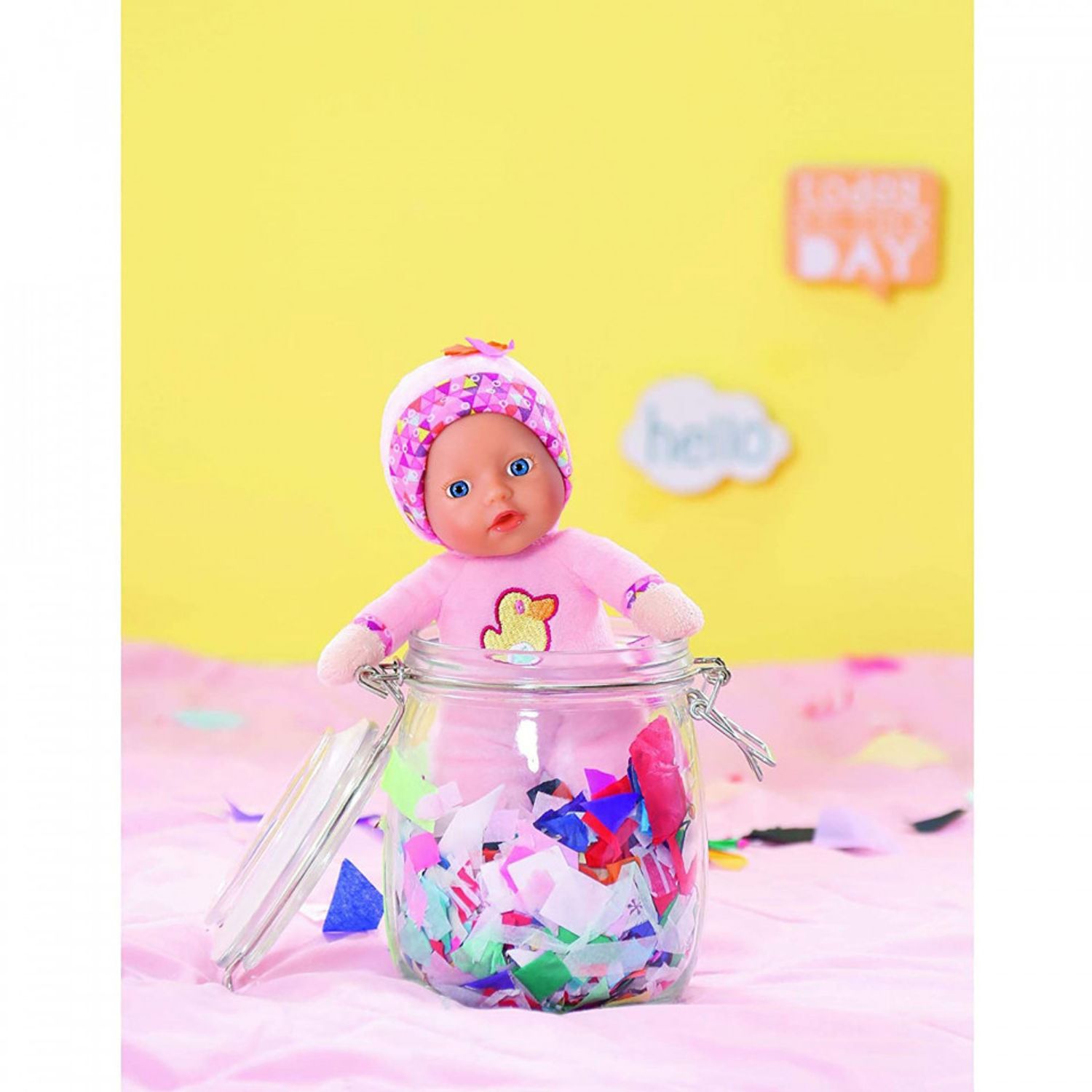 BABY born - Bebelus roz 18 cm fotografia produsului