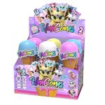 Figurina Unicorn surpriza si accesorii, Seria 2, Unicones, Galben fotografia produsului