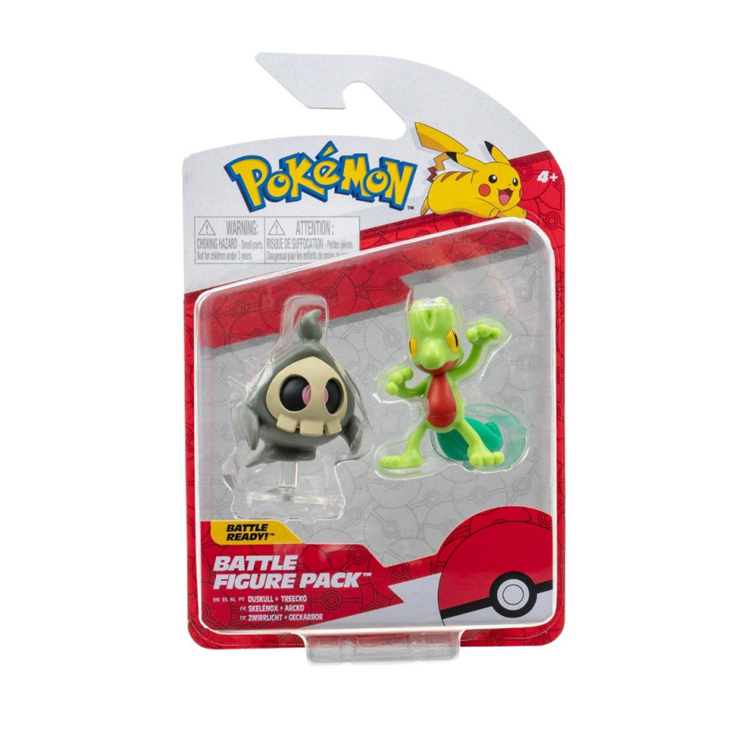 Set figurine de actiune Pokemon, Treecko si Duskull fotografia produsului