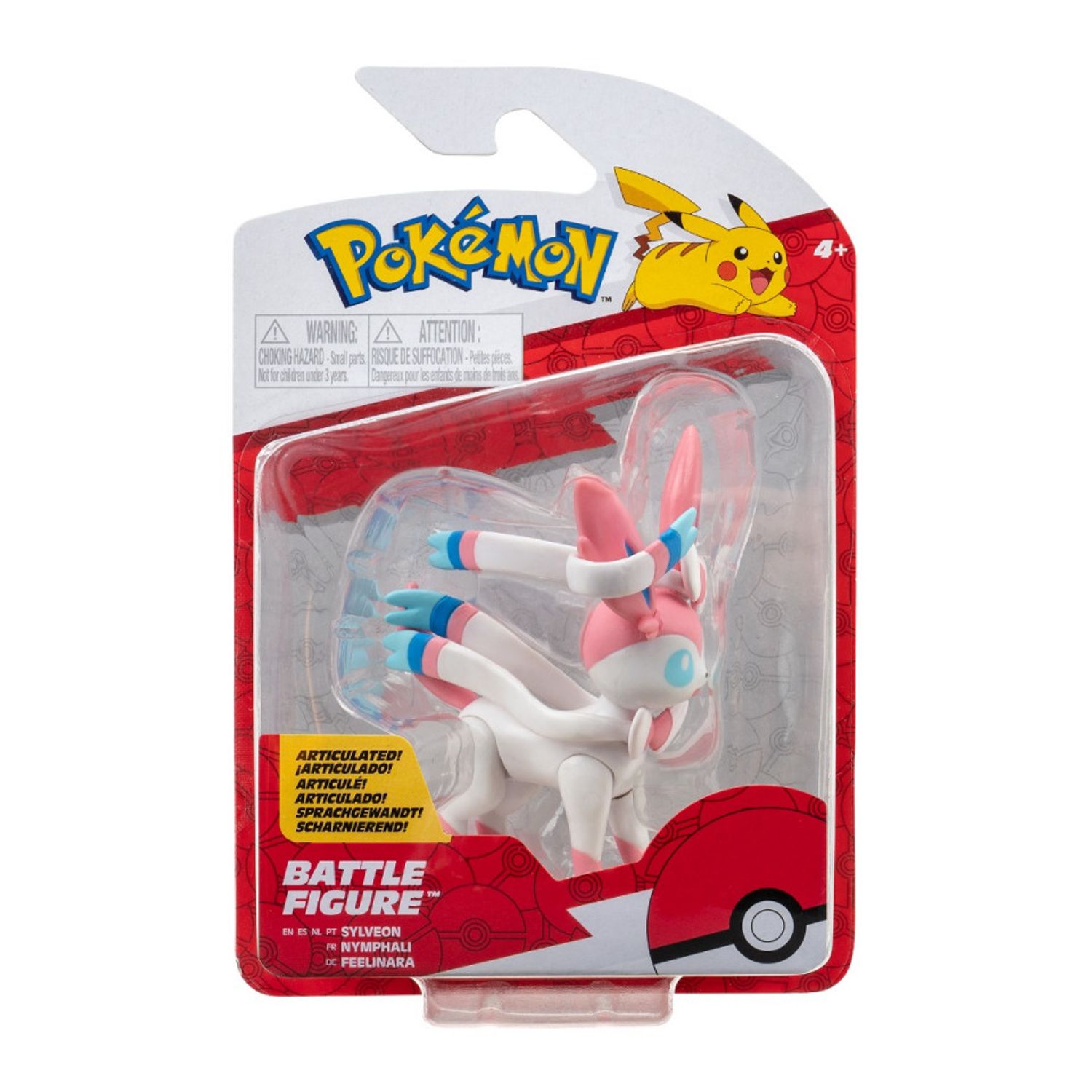 Figurina de actiune Pokemon, model Sylveon fotografia produsului