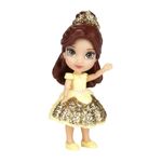 Mini papusa Disney Princess, model Belle, 8cm fotografia produsului