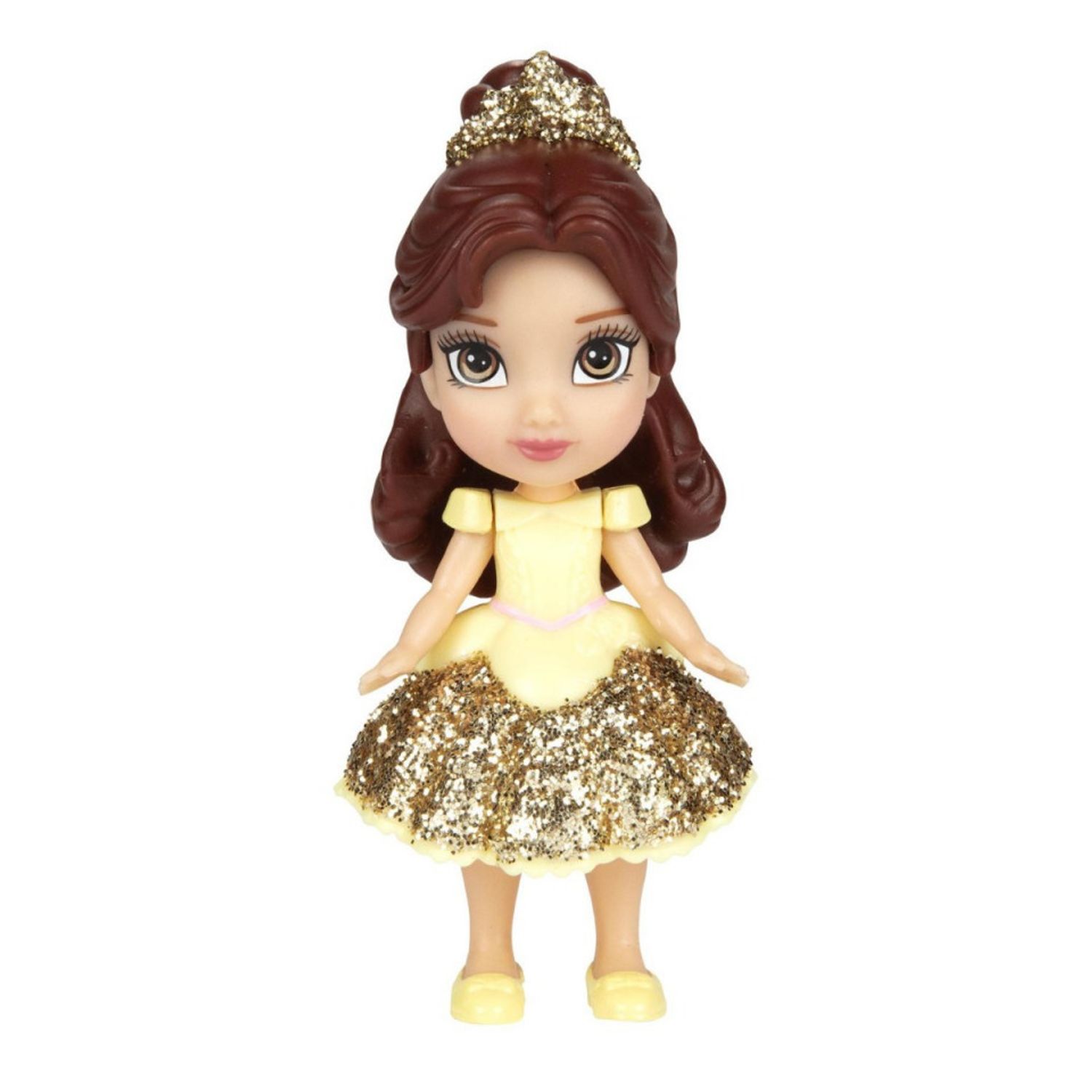 Mini papusa Disney Princess, model Belle, 8cm fotografia produsului View 3 L