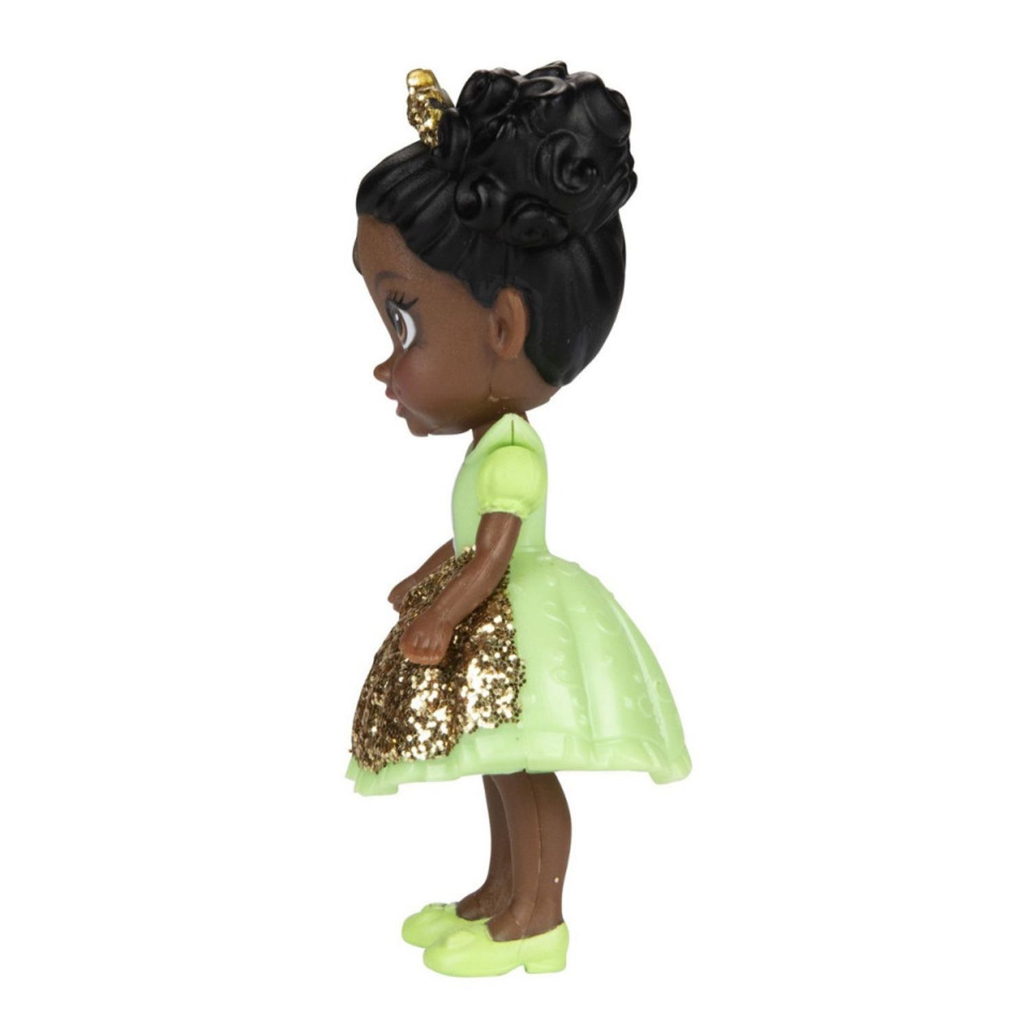 Mini papusa Disney Princess, model Tiana, 8cm fotografia produsului View 3 L