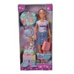 Steffi Love Papusa Steffi Cu Masinuta Premergator Si Bebe fotografia produsului View 2 S