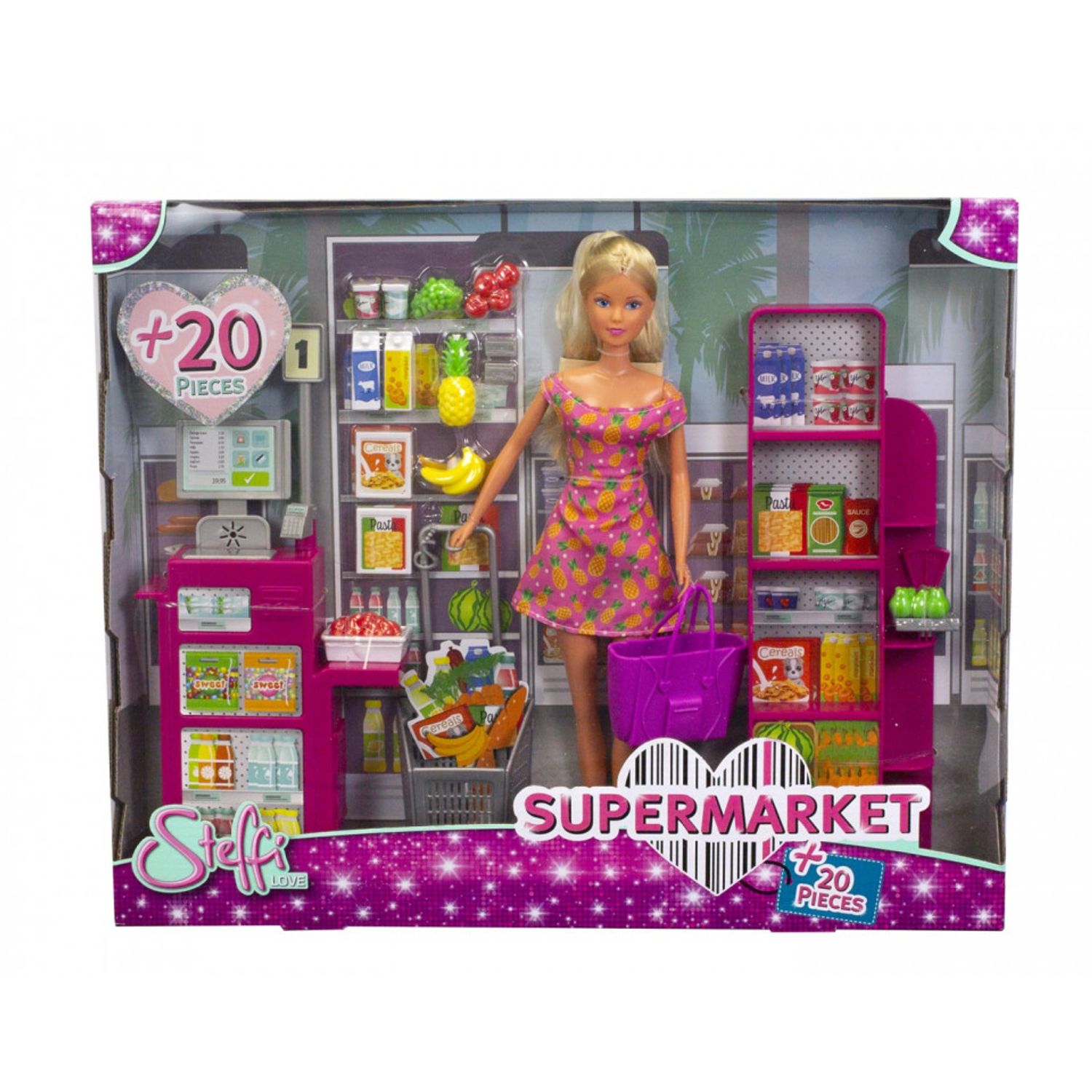 Steffi Love Papusa Steffi La Supermarket fotografia produsului View 2 L
