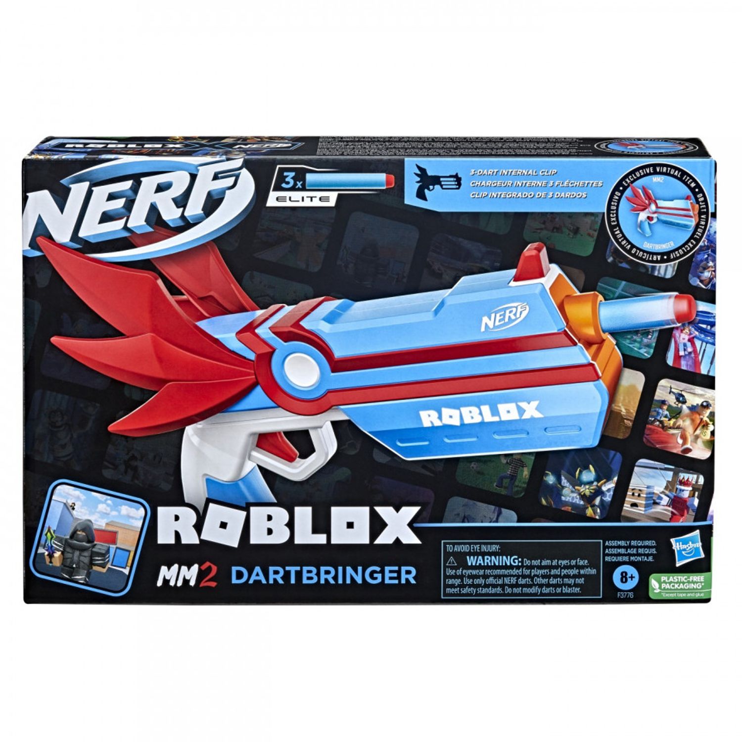 Nerf Blaster Roblox Mm2 Dartbringer fotografia produsului View 2 L
