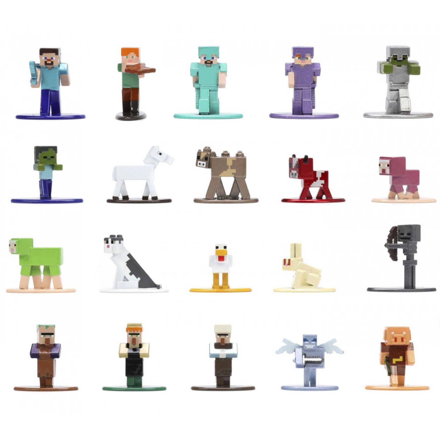 Minecraft Set 20 De Figurine Din Metal 4Cm fotografia produsului View 3 L