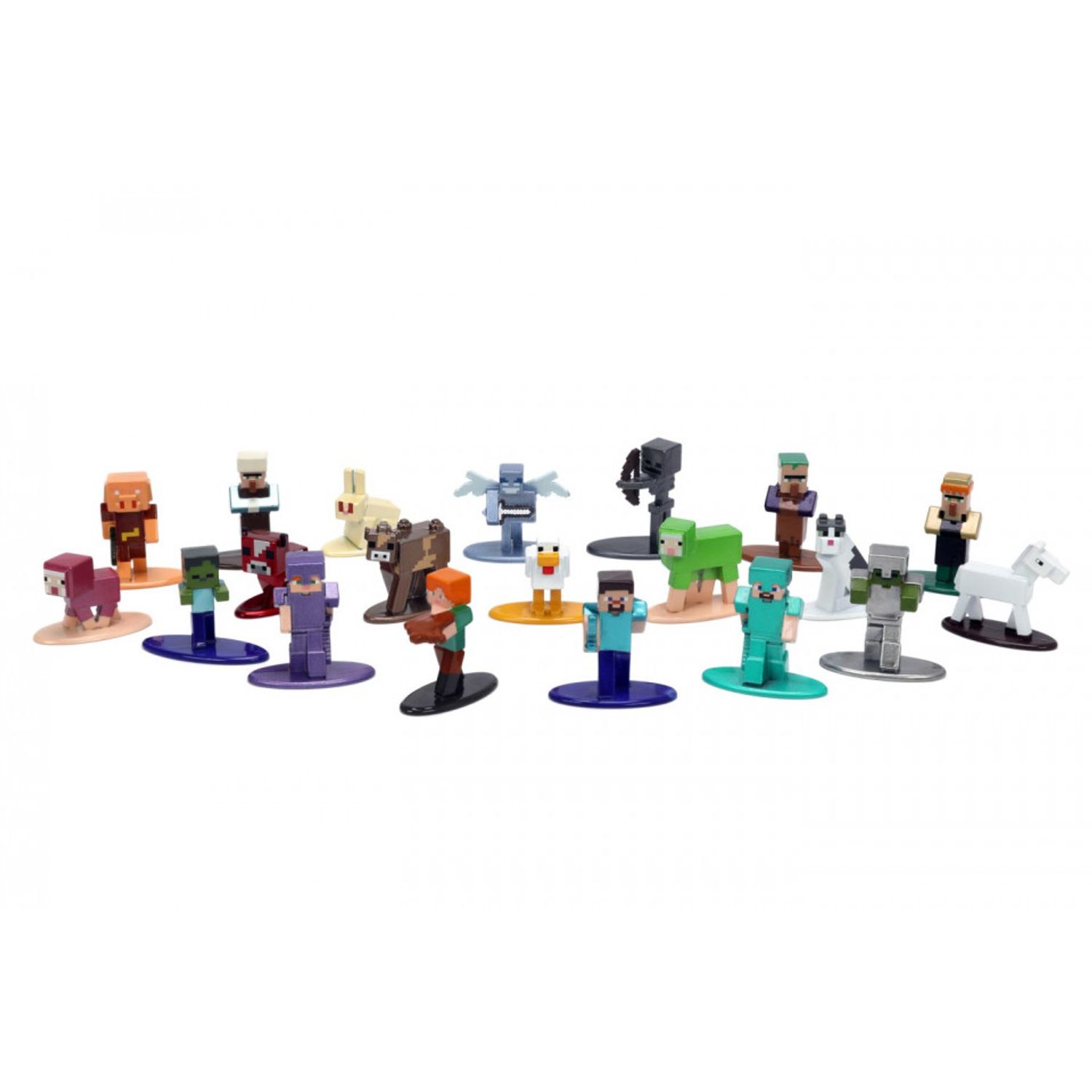 Minecraft Set 20 De Figurine Din Metal 4Cm fotografia produsului