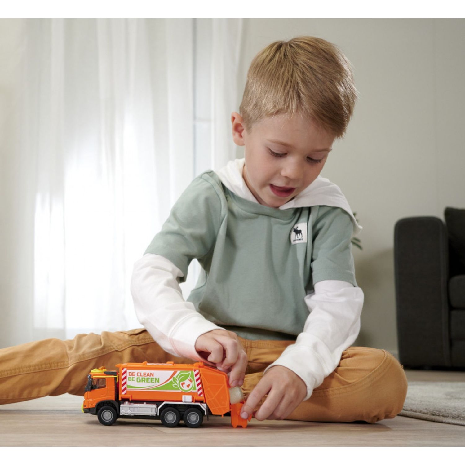 Majorette Volvo Camion De Gunoi fotografia produsului View 3 L