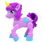 Jucarie interactiva Unicorn Junior Cu Lumini Si Sunete - Violet fotografia produsului View 2 S