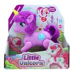 Jucarie interactiva Unicorn Junior Cu Lumini Si Sunete - Violet fotografia produsului