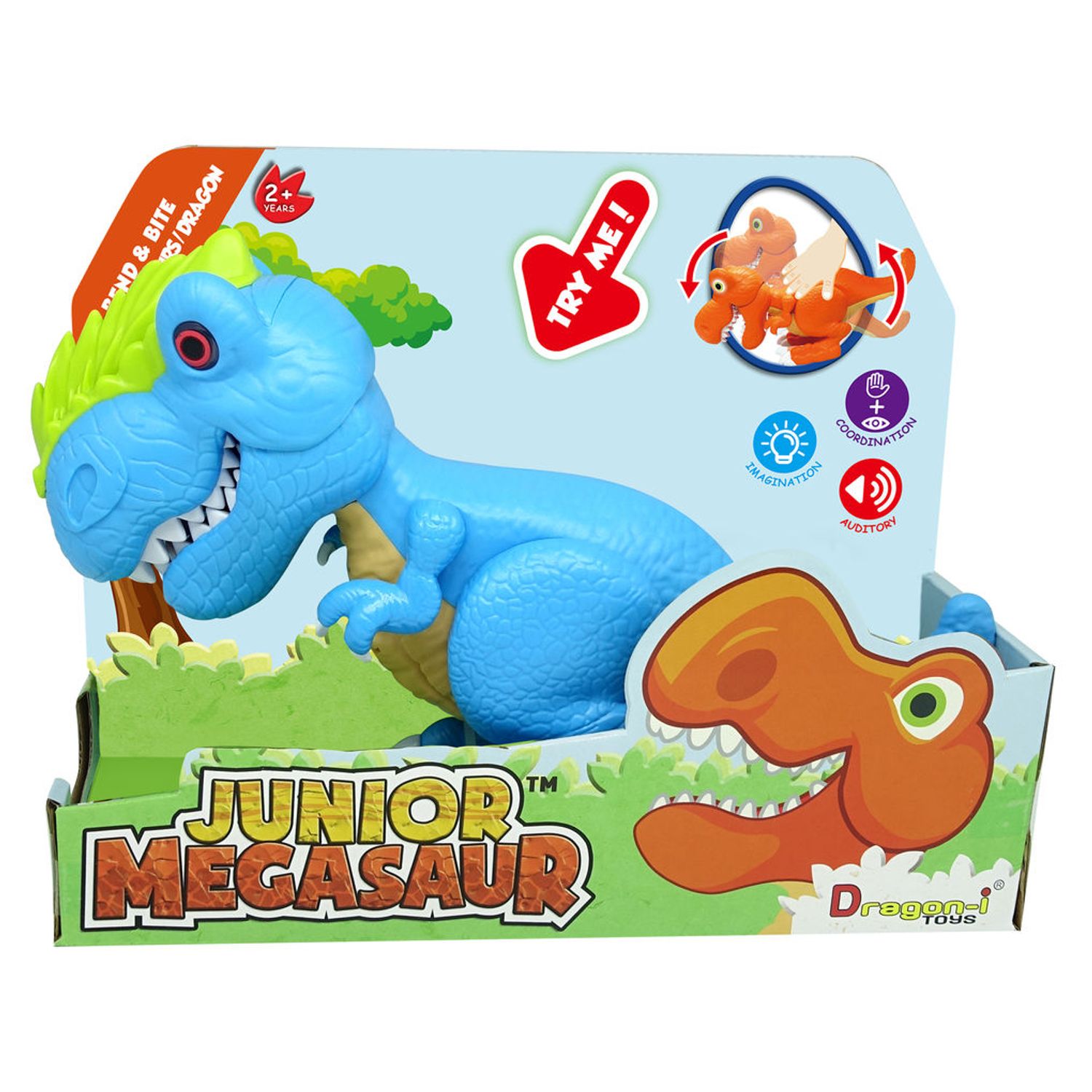 Dinozaur Junior T-Rex Cu Lumini Si Sunete - Bleu fotografia produsului View 2 L