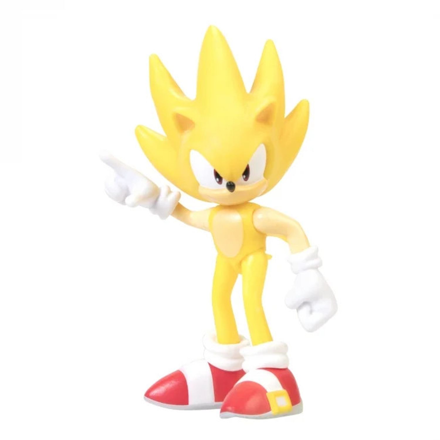 Figurina Articulata Sonic The Hedgehog 6cm, model Super Sonic fotografia produsului View 2 L