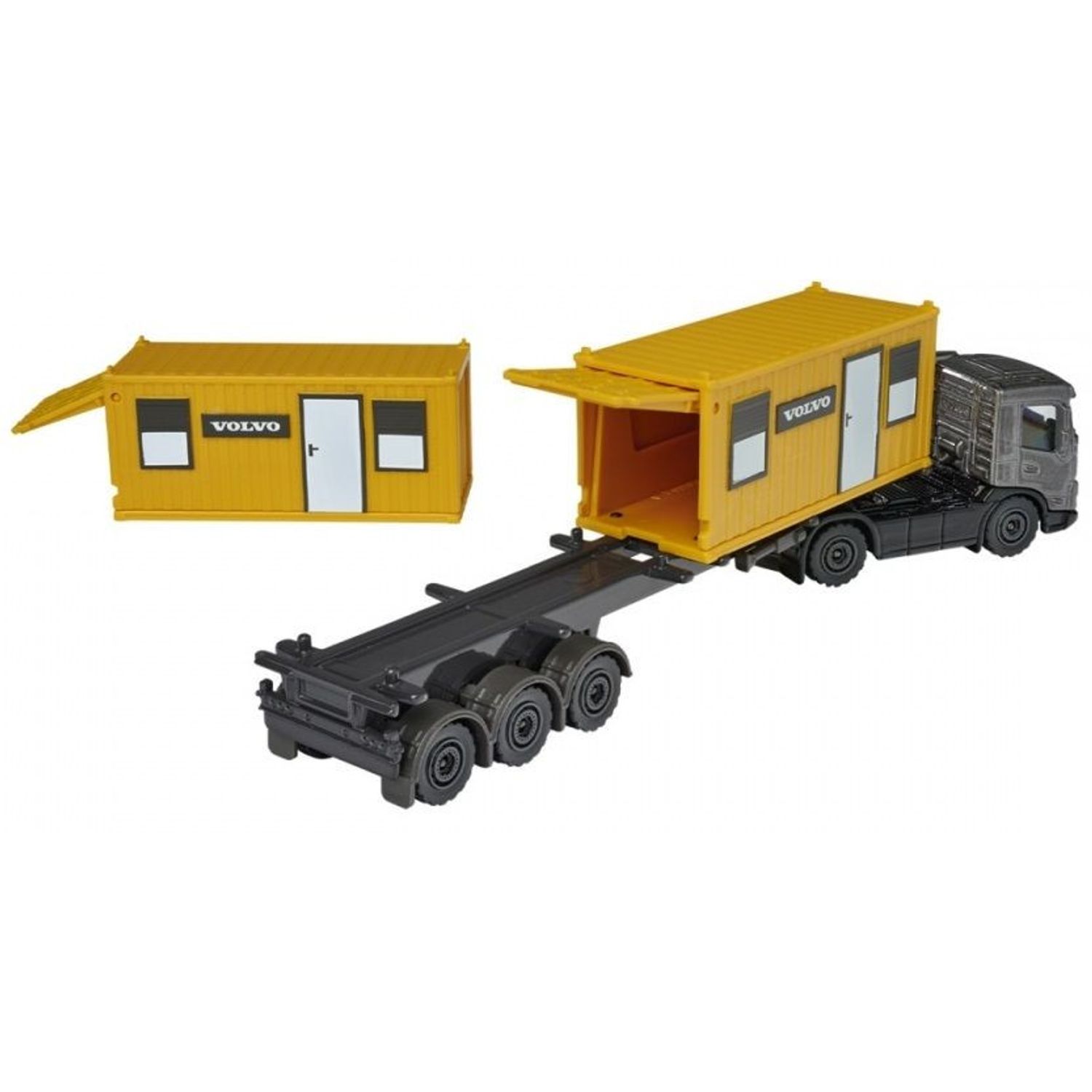 Majorette Transportor Volvo Container Din Metal fotografia produsului View 3 L