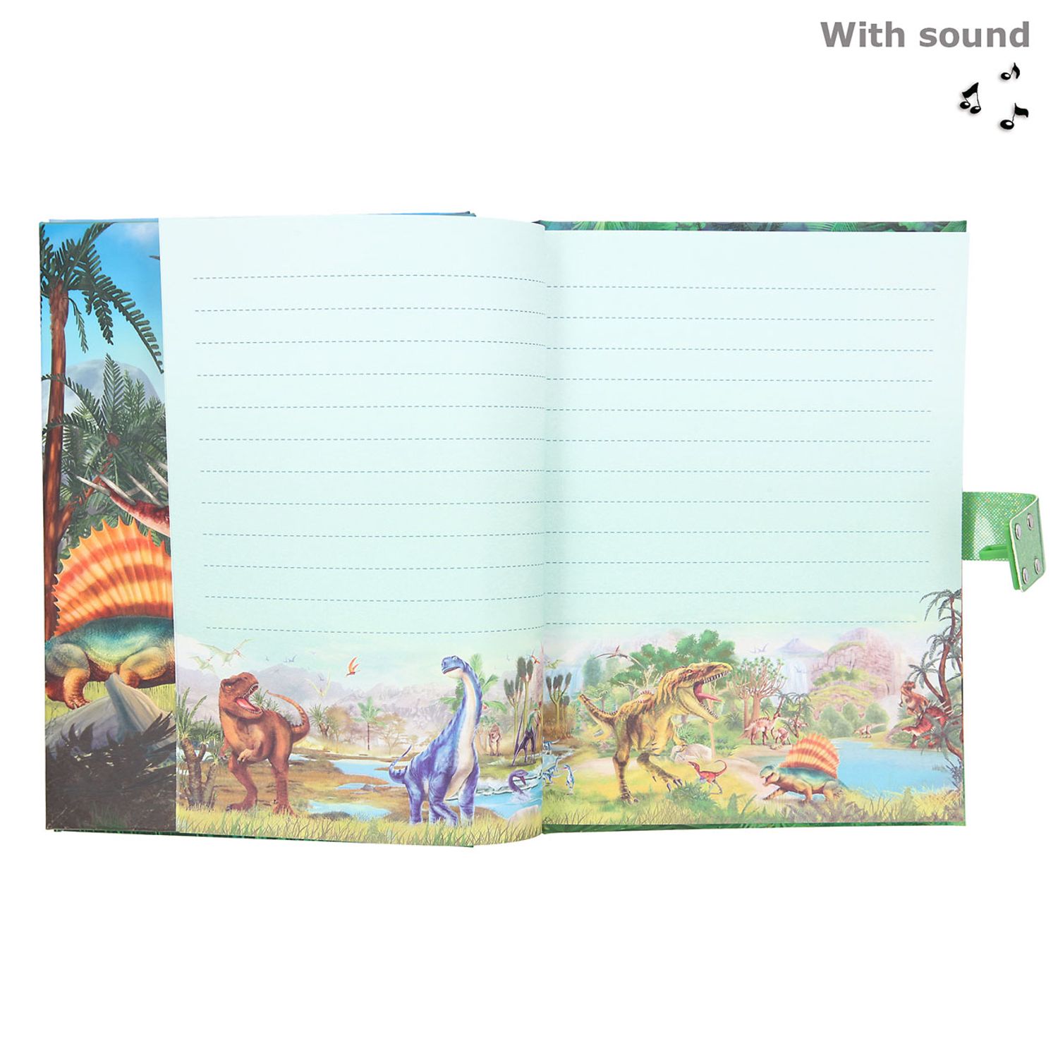 Jurnal cu cod si sunet Dino World fotografia produsului View 2 L