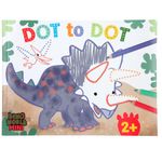 Carte de colorat Dot to Dot Dino World fotografia produsului View 2 S