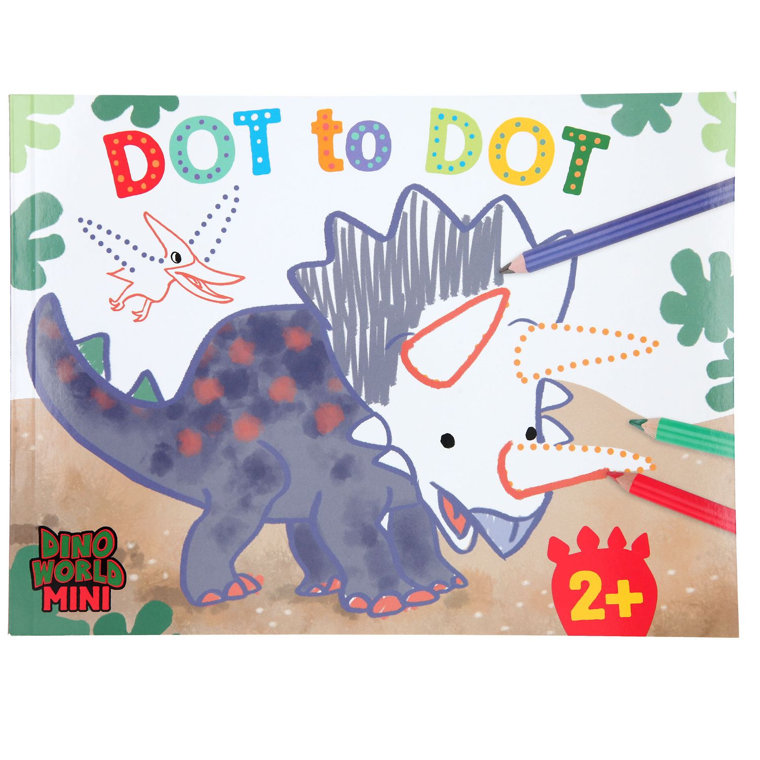 Carte de colorat Dot to Dot Dino World fotografia produsului View 2 L