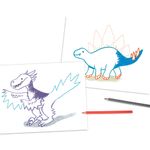 Carte de colorat Dot to Dot Dino World fotografia produsului View 3 S