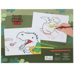 Carte de colorat Dot to Dot Dino World fotografia produsului View 4 S