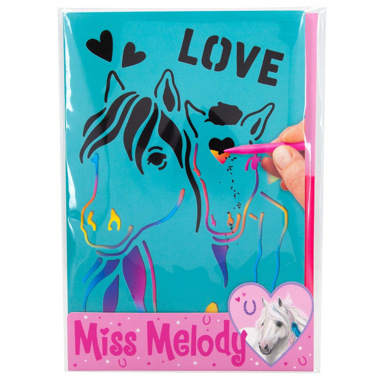 Set Creativ Scratch Card Miss Melody fotografia produsului