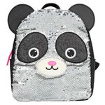 Ghiozdan cu paiete reversibile Panda Snukis fotografia produsului View 3 S