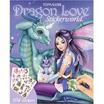Carte cu stickere Dragon Love Top Model fotografia produsului