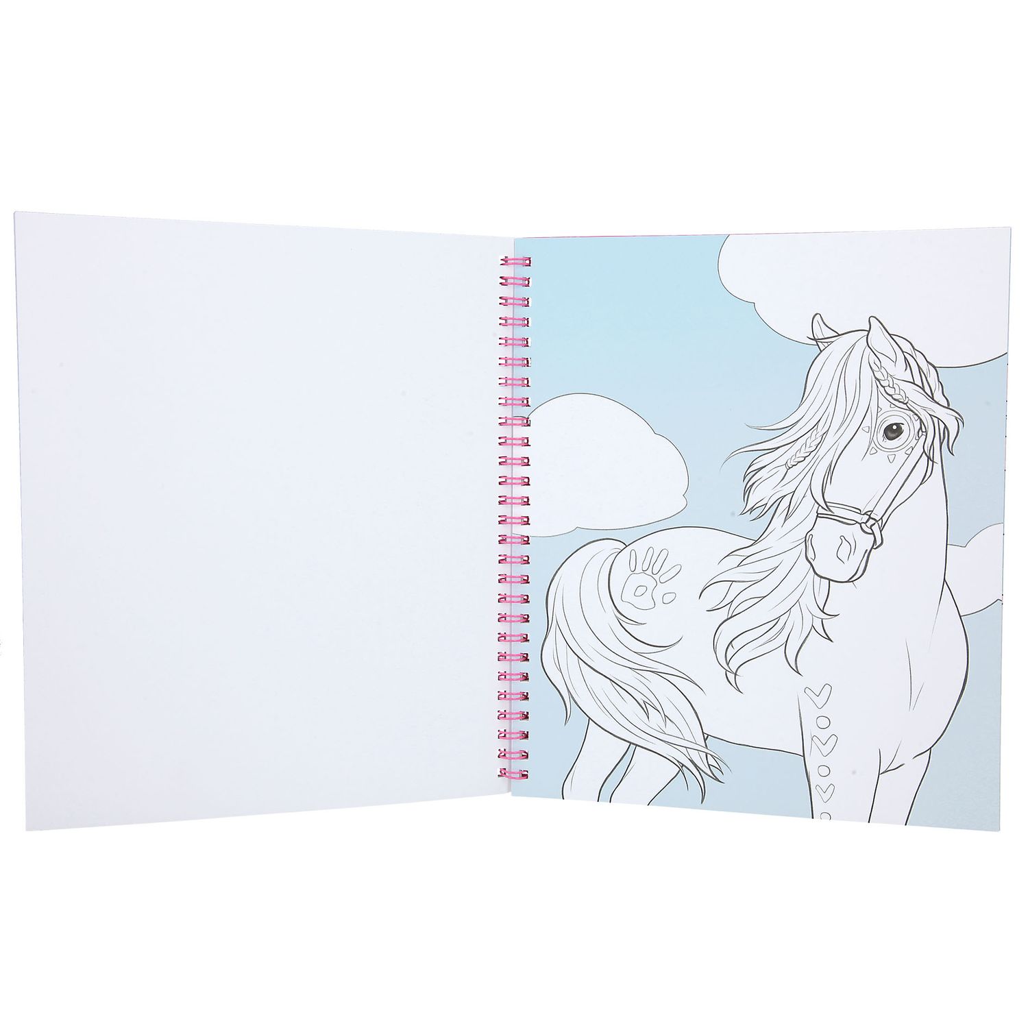 Carte creativa de colorat Miss Melody fotografia produsului View 3 L