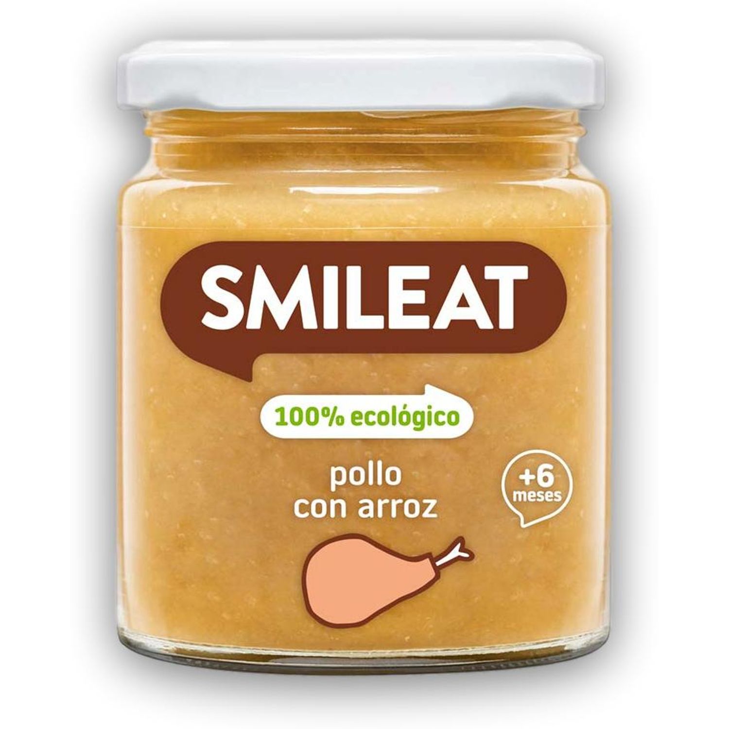 Piure BIO de legume cu pui si orez, +6 luni Smileat fotografia produsului