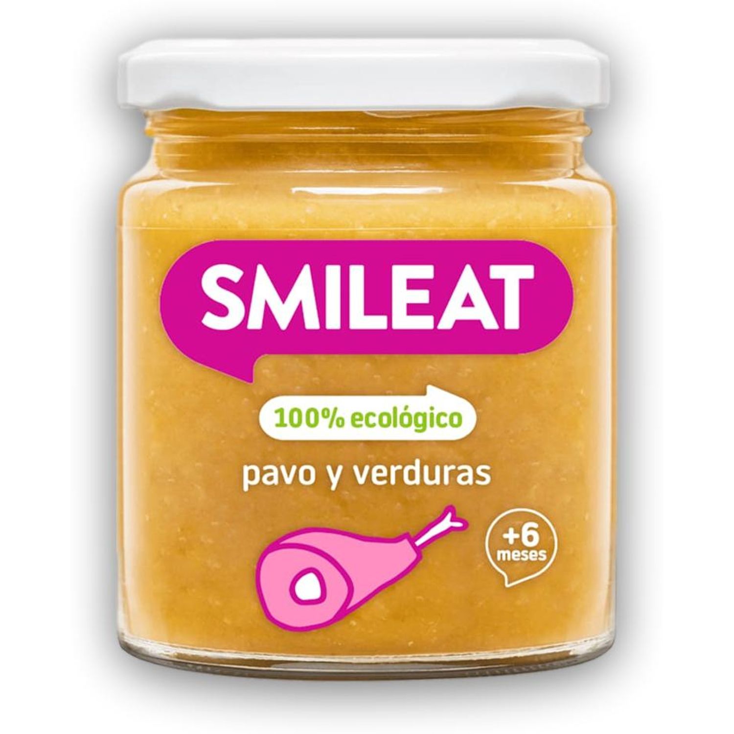 Piure BIO cu legume si curcan, +6 luni Smileat fotografia produsului
