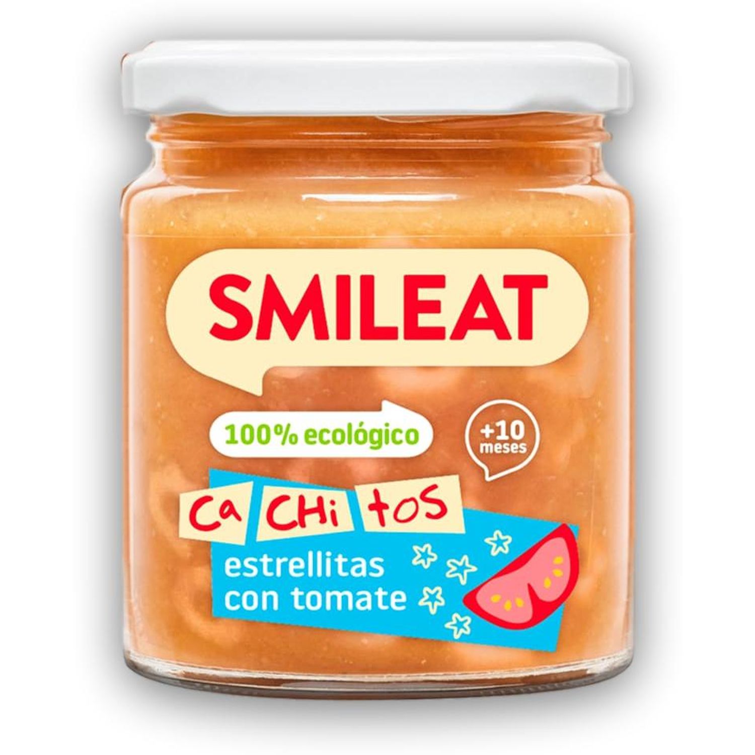 Mancare BIO din paste cu rosii, +10 luni Smileat fotografia produsului