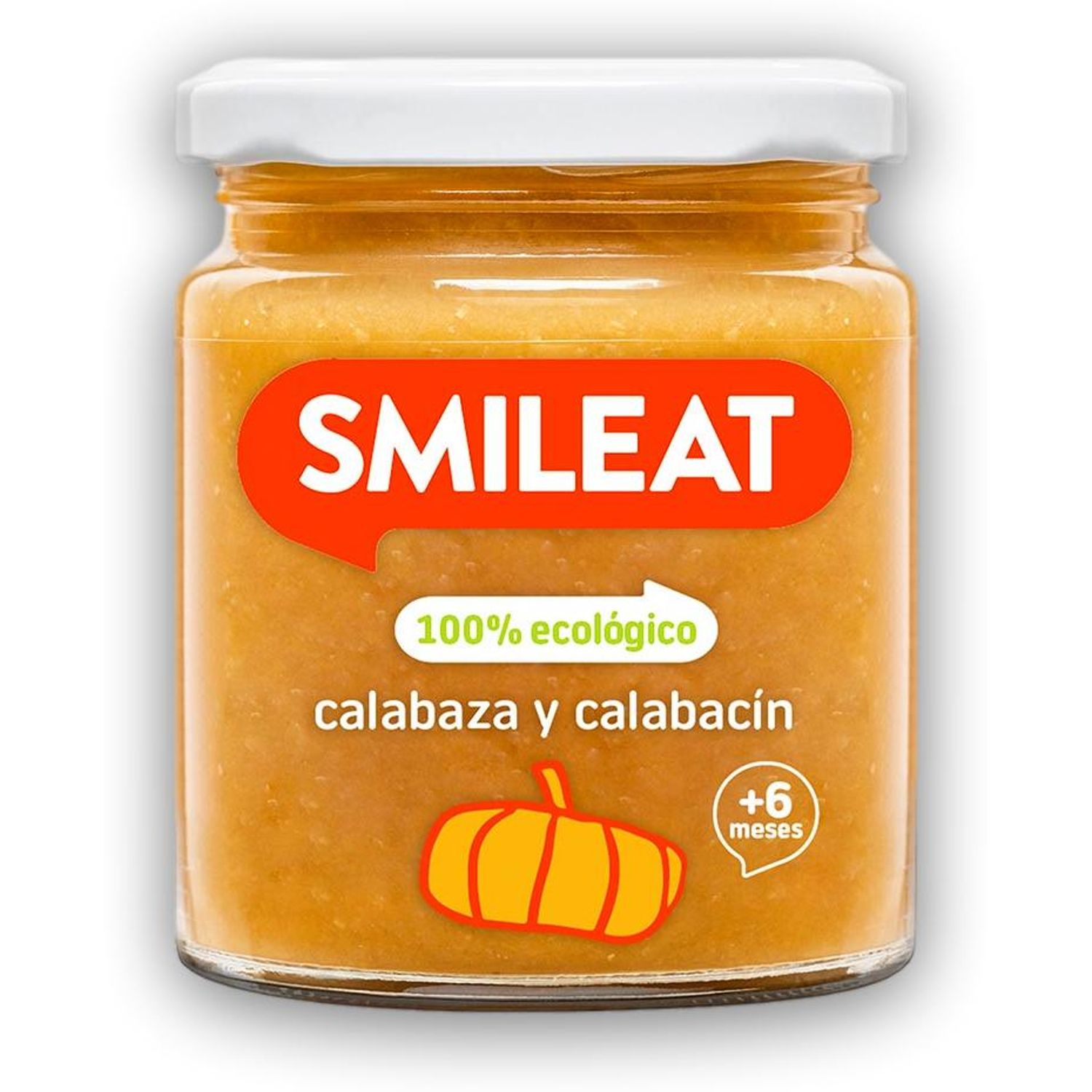 Piure BIO de legume cu dovleac si dovlecel, +6 luni Smileat fotografia produsului