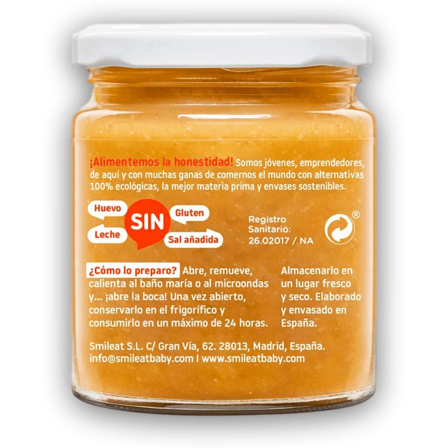 Piure BIO de legume cu dovleac si dovlecel, +6 luni Smileat fotografia produsului View 2 L