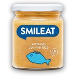 Piure BIO cu legume si merluciu, +6 luni Smileat fotografia produsului