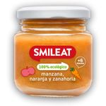 Piure BIO din mere, portocale si morcov, +6 luni Smileat fotografia produsului