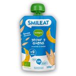 Gustare piure BIO din banane, iaurt si ovaz, +9 luni Smileat fotografia produsului