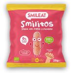 Pufuleti Smilitos BIO cu ulei de masline, banane si capsuni, +6 luni Smileat fotografia produsului