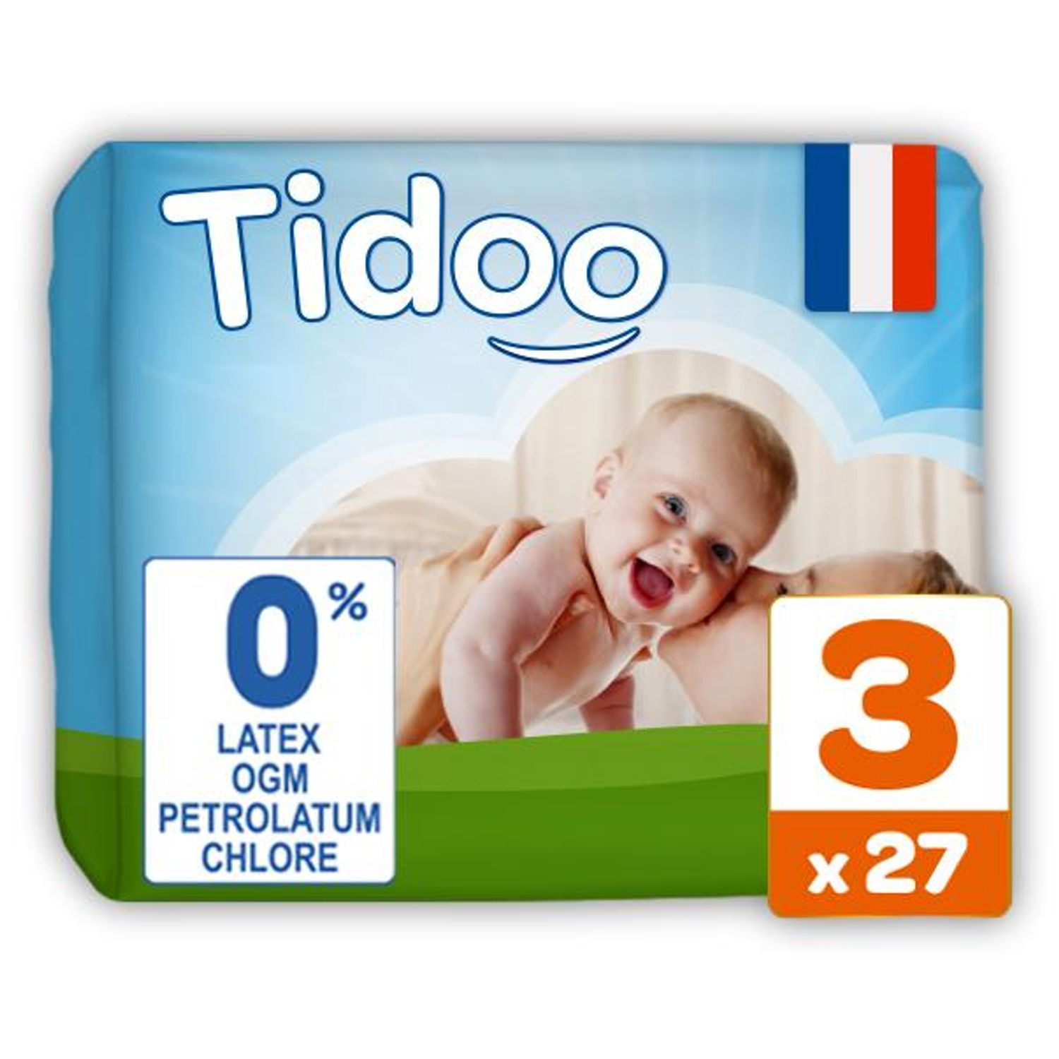 Scutece ECO hipoalergenice 4-9kg, marimea 3 Tidoo fotografia produsului