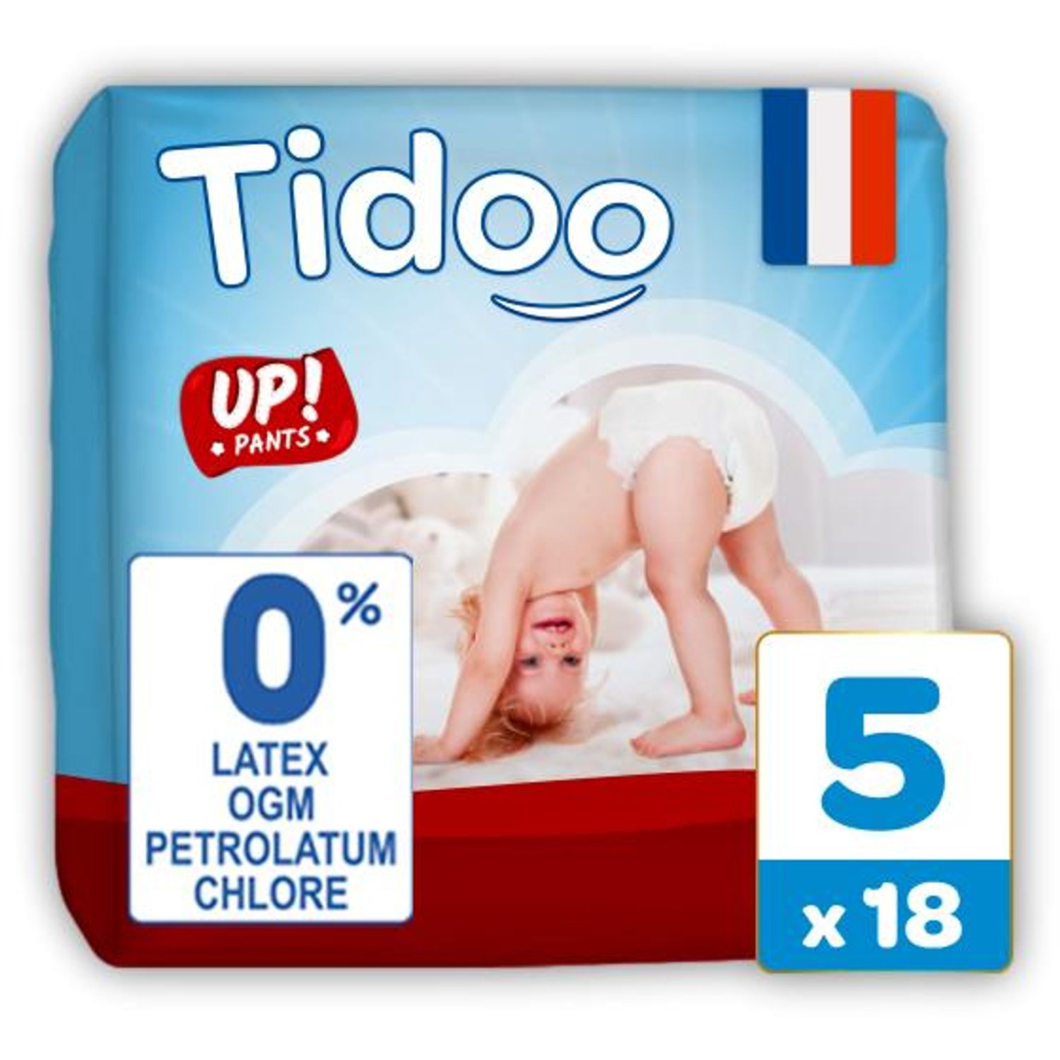 Scutece chilotel ECO hipoalergenice 12-18kg, marimea 5 Tidoo fotografia produsului