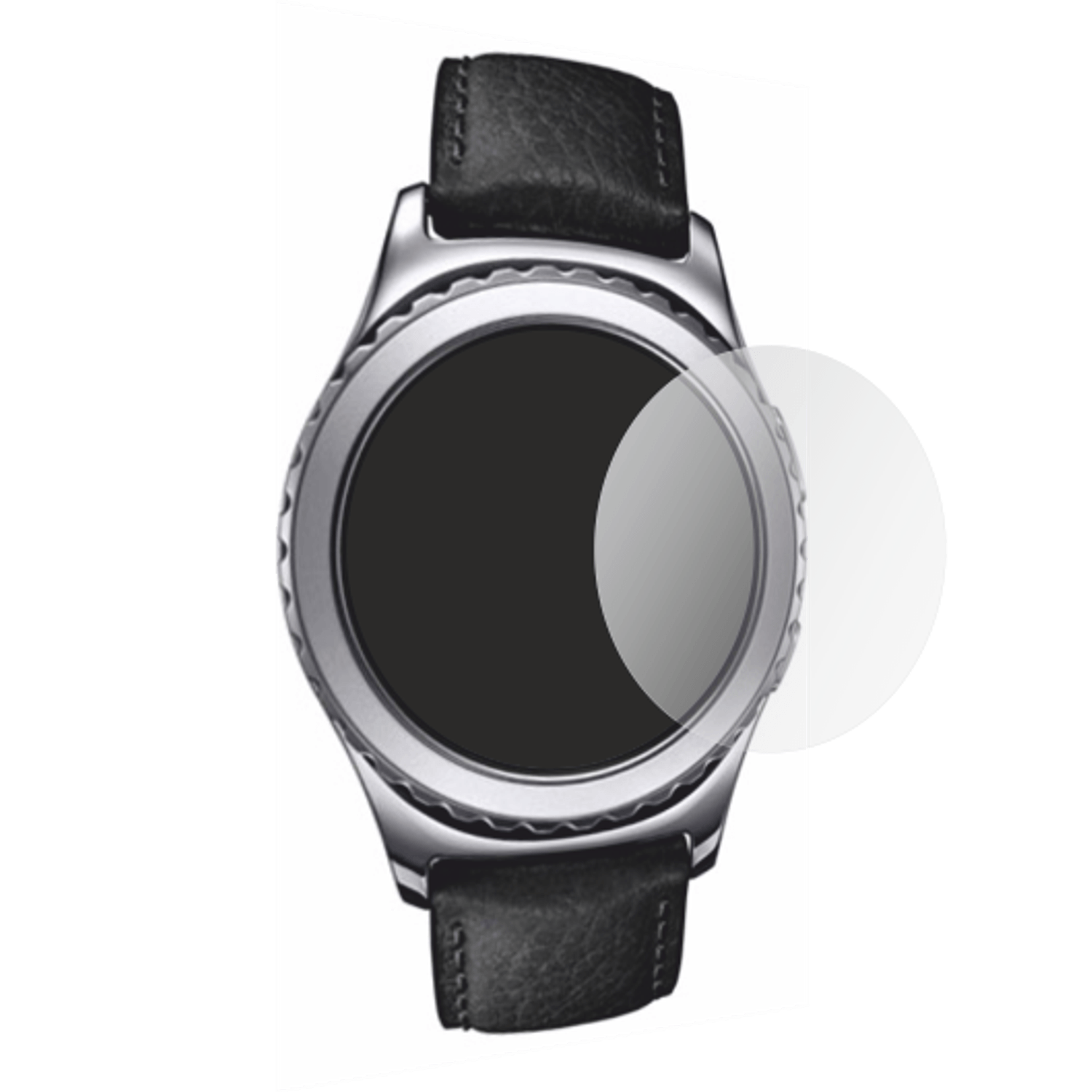 Folie protectie pentru Ceas rotund, diametru 49mm, silicon antisoc fotografia produsului View 2 L