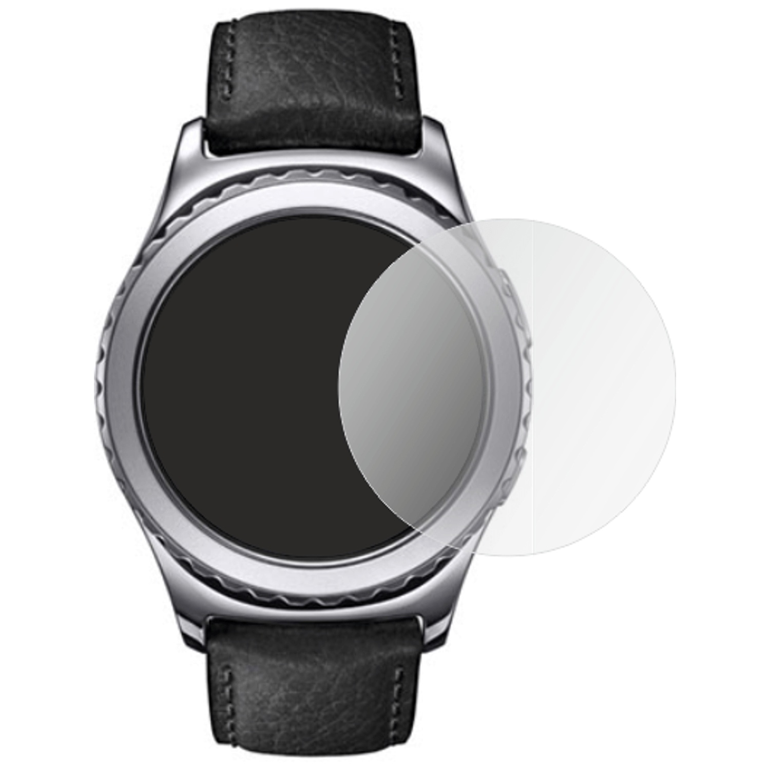 Folie protectie pentru Ceas rotund, diametru 43mm, silicon antisoc fotografia produsului View 4 L