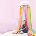 make it real Baldachin pentru pat copii &bdquo;Over the Rainbow&rdquo;, 2,5 m fotografia produsului