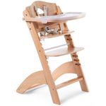 CHILDHOME Scaun &icirc;nalt pentru copii 2-&icirc;n-1 Lambda 3, natural fotografia produsului